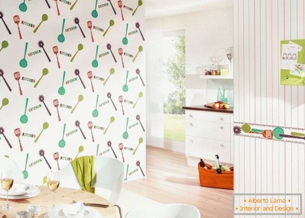 wallpaper ideas for kitchen