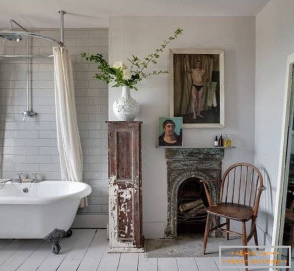 How to decorate a bathroom in the style of Provence