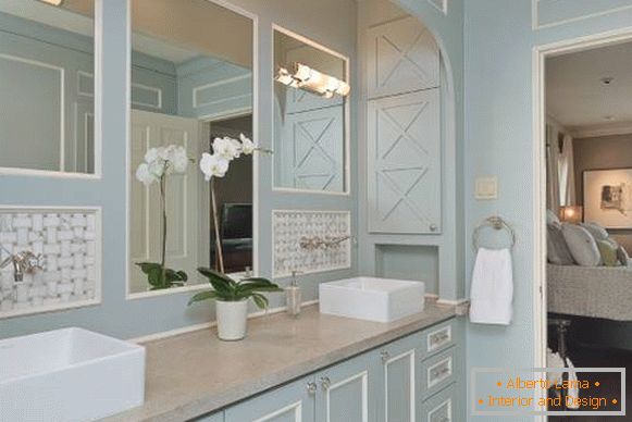 Blue Provence Bathroom Furniture