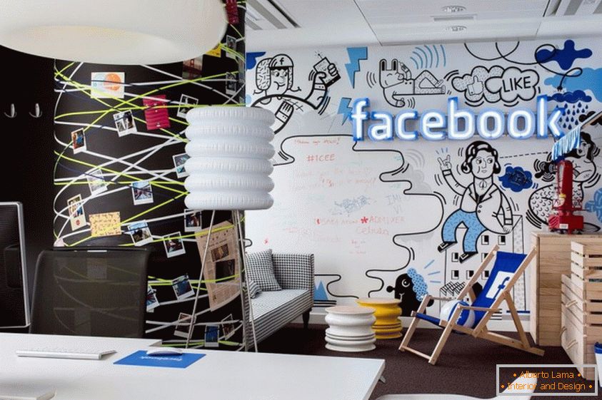 Facebook office in Poland from Madama company