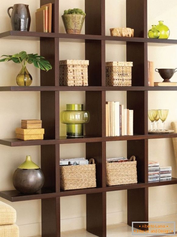 Wall-mounted outdoor shelving