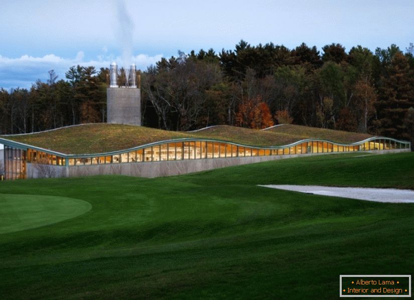 The original design of an environmentally friendly power plant in the US