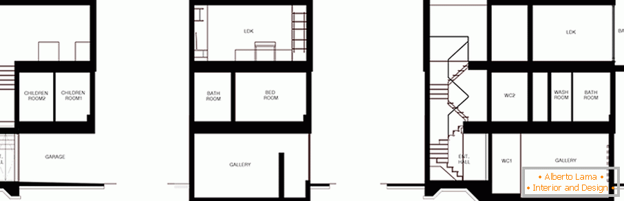The layout of a small studio house - фото 4
