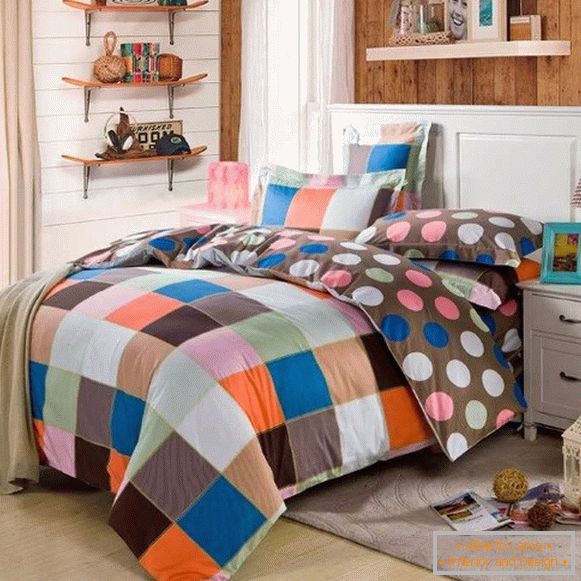 Colors of bed linen photo 14