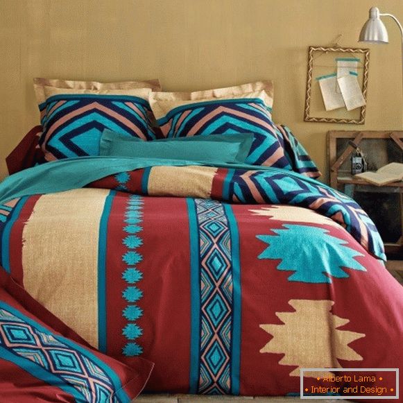 Photo of bed linen on bed 22