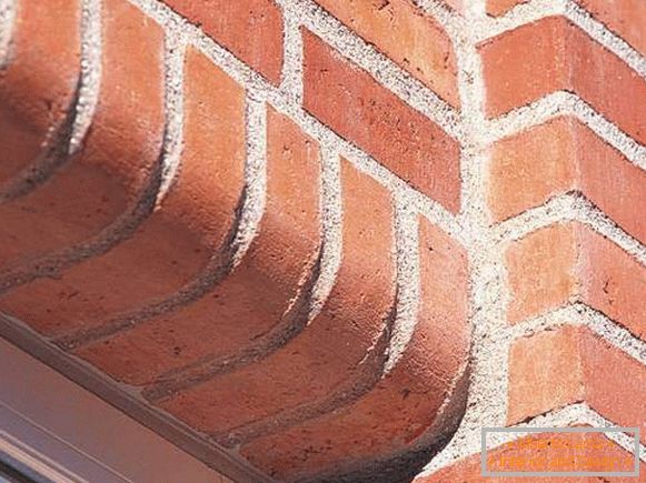 Facing bricks for facade - options for finishing houses