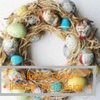 Easter wreath with original design