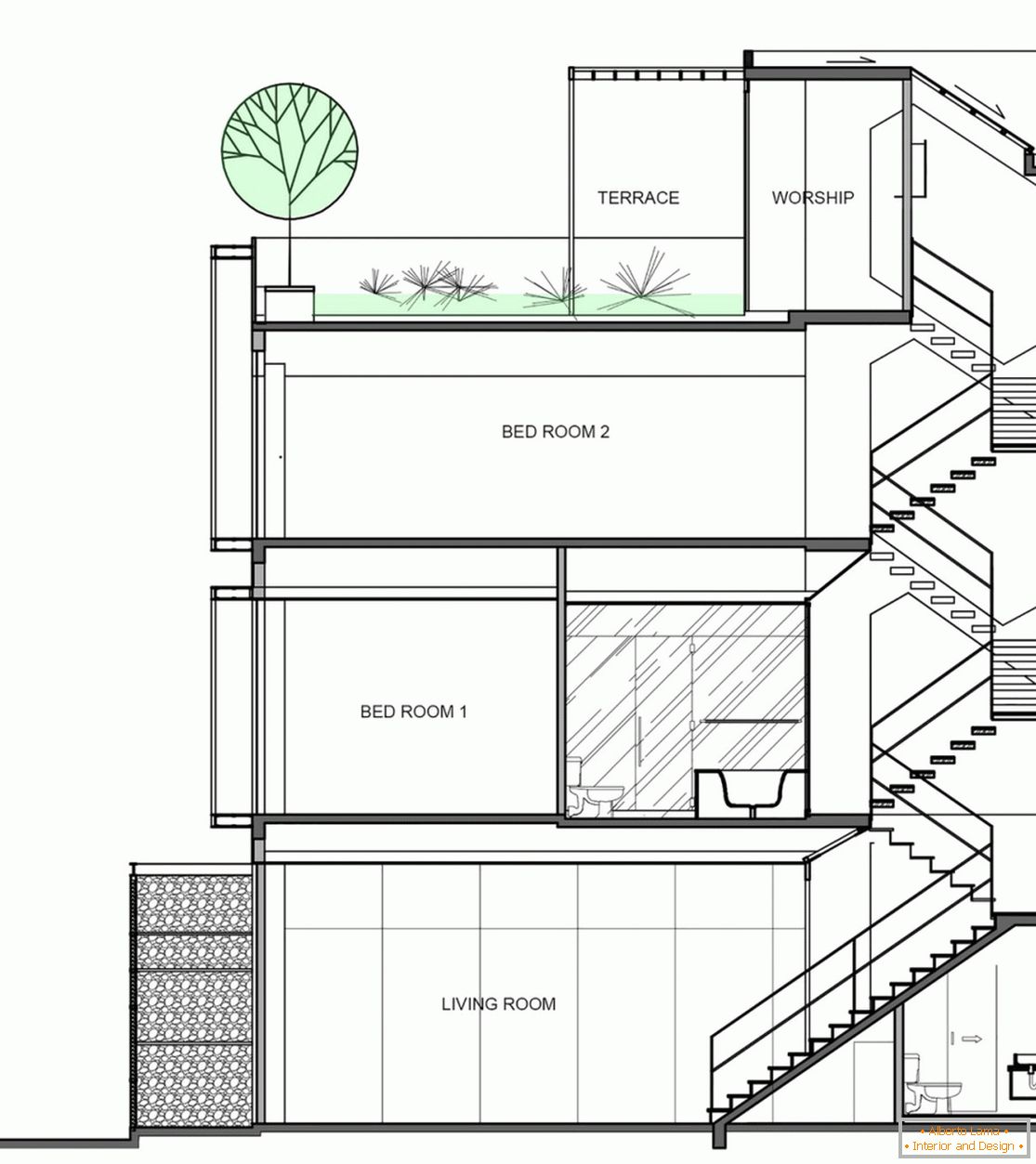 Plan home from DD concept