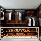 The layout of the dressing room - photos of the best design