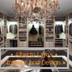 The layout of the dressing room - photos of the best design