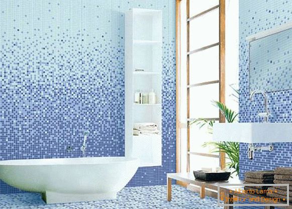 Bathroom Tile Finish Photo Design