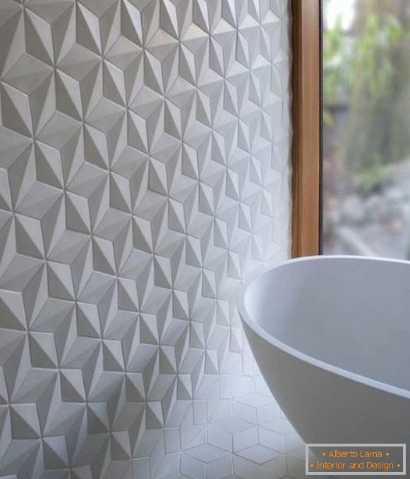 Fashionable 3d bathroom tiles 2015