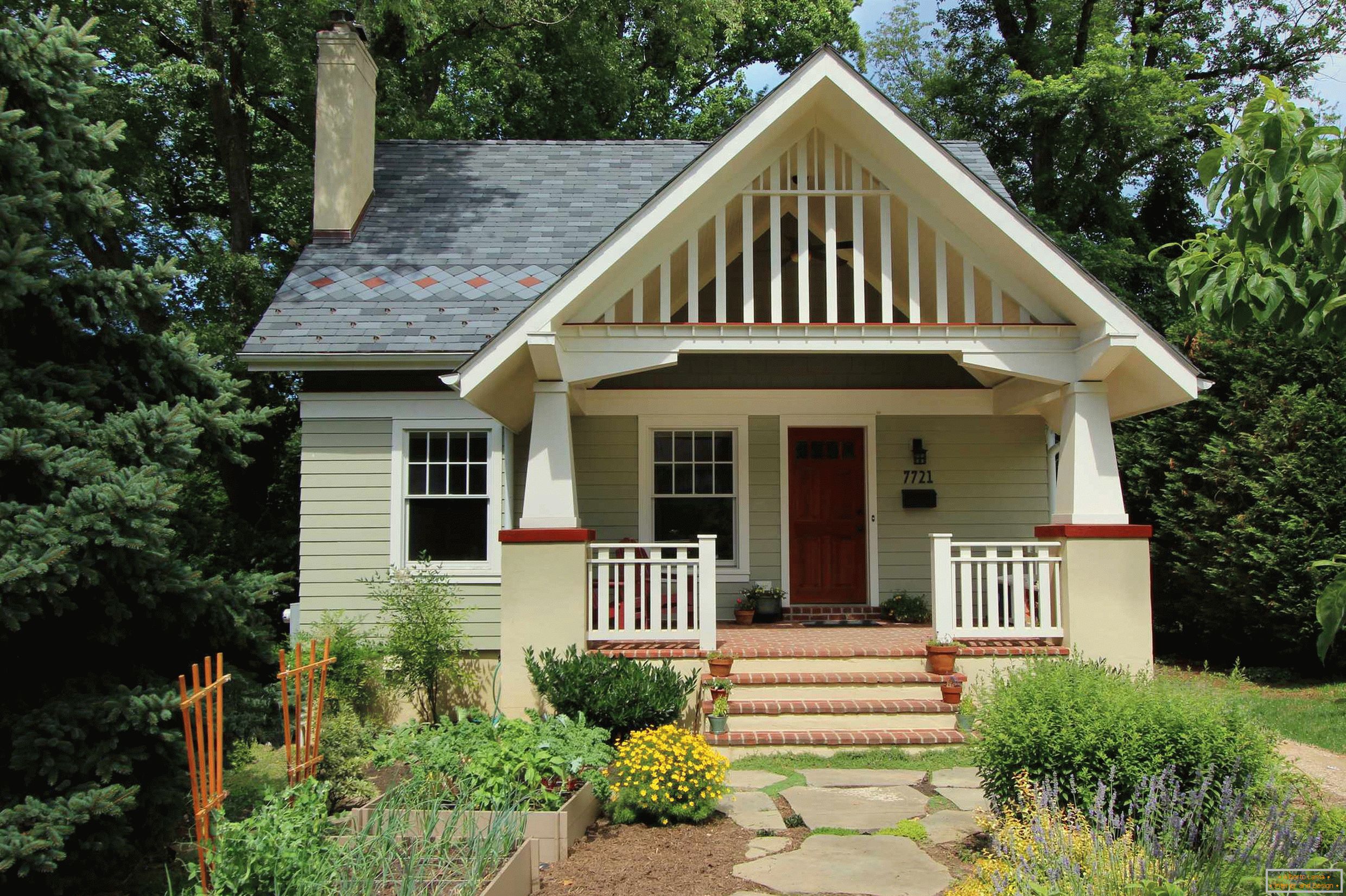 Small cottage in the forest