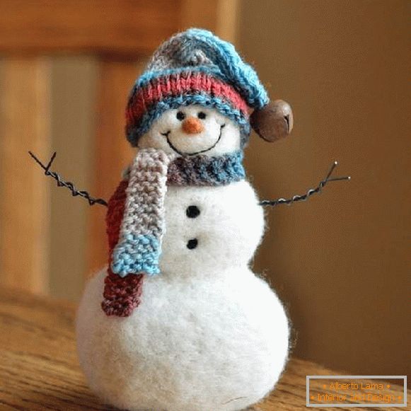 handmade snowman, photo 29