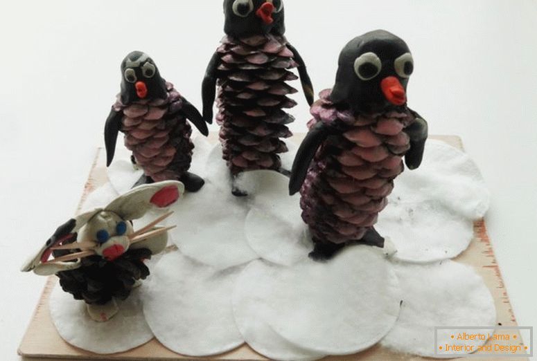 penguins-of-cones