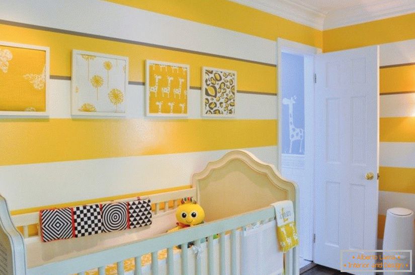 Yellow children's room