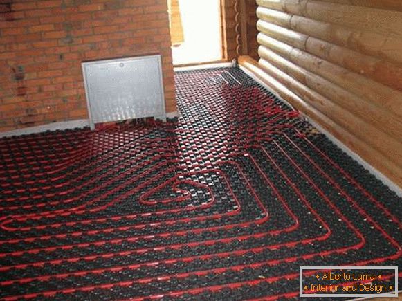 Warm floors in a private house, фото 26