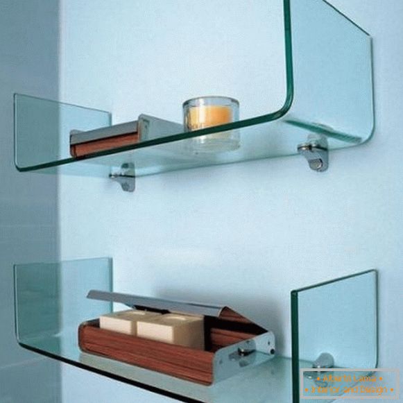Glass Wall Shelves - photo