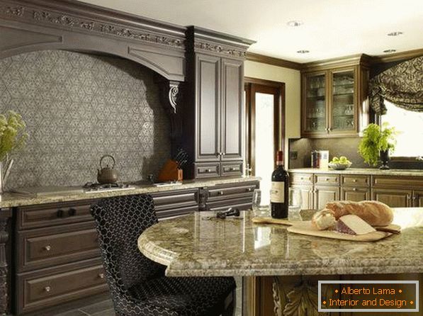 Kitchen in a classic style