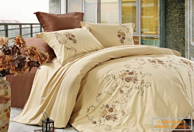 bed linen from satin, photo 16