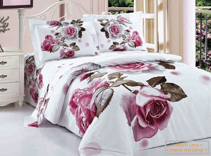 bed linen from satin, photo 25
