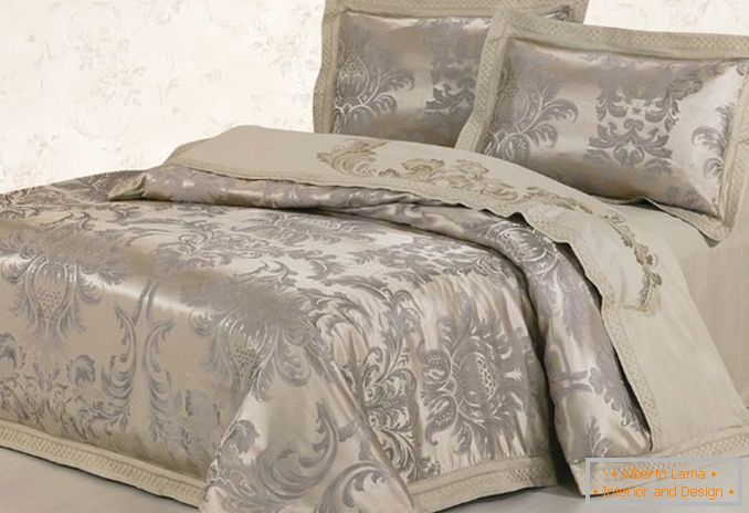 bed linen from jacquard cloth, photo 48