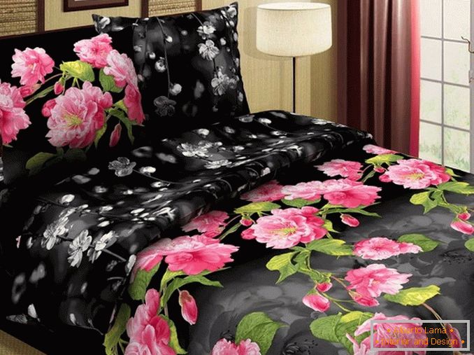bed linen made of satin, photo 6