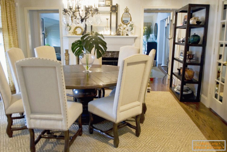 Dining room in a private house