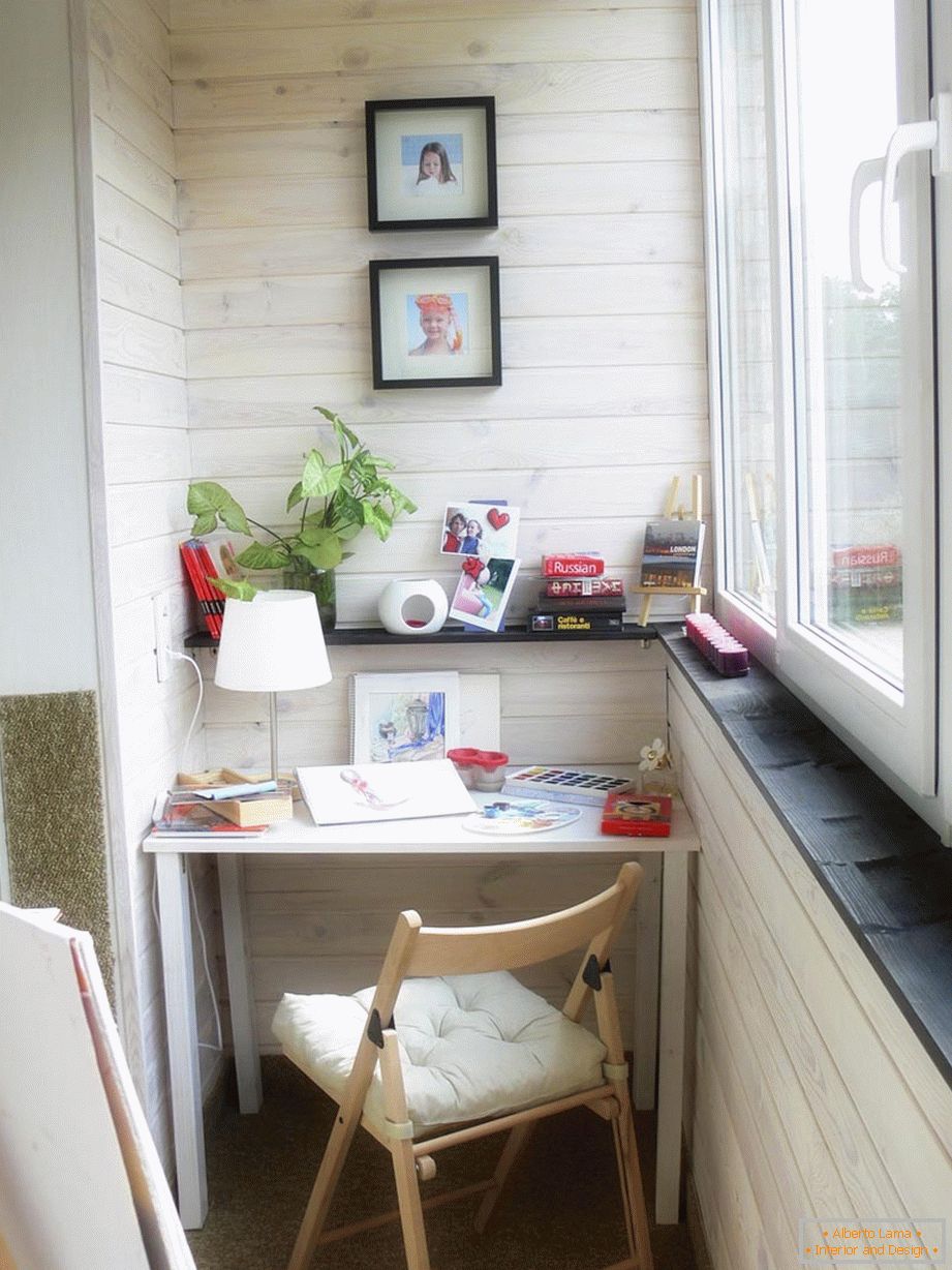 Cabinet on the balcony