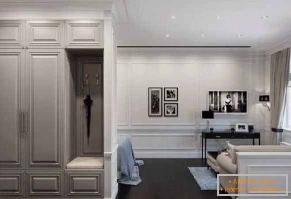 how to choose an entrance hall for a small corridor, photo 104