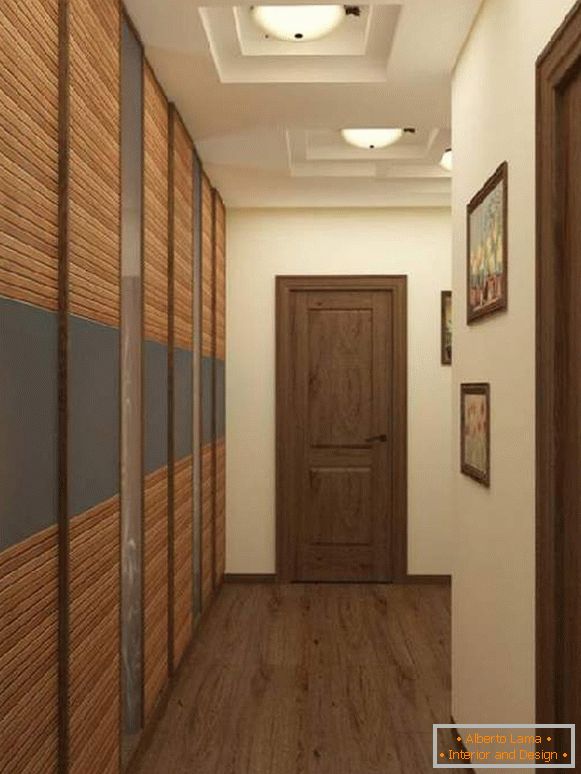 hallway in a narrow corridor with a cabinet, photo 18