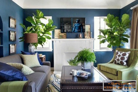 Tips on feng shui with a photo of the living room and other rooms