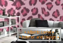 Examples of interior design in pink tones