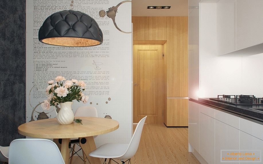 Interior of a small kitchen