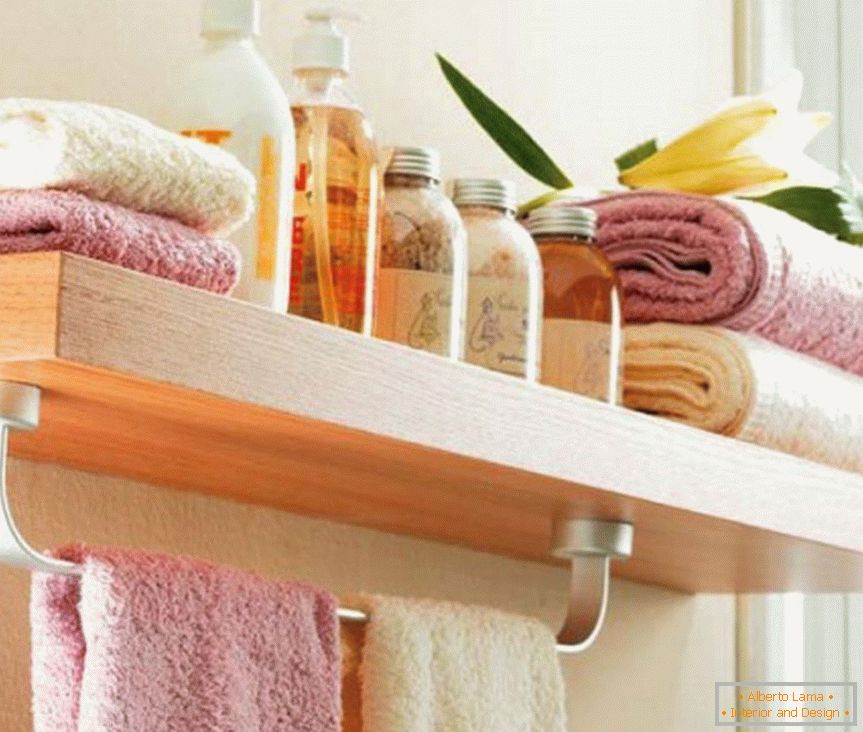 Idea for storing things in the bathroom