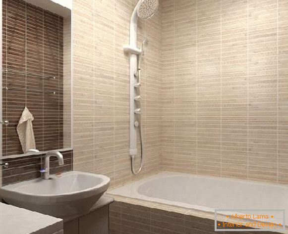 tile layout in a small bathroom, photo 8