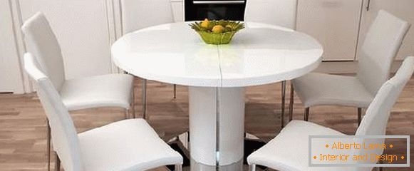 dining table on one leg, folding, photo 31