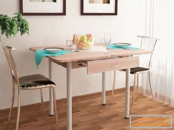 dining table with a drawer, photo 47
