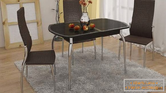 dining table, folding, rectangular, photo 60
