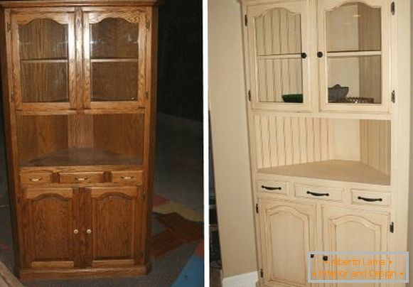 Restoration of the cupboard by yourself