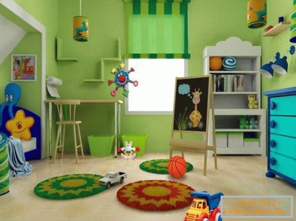 roller blinds in the children's room photo, photo 40