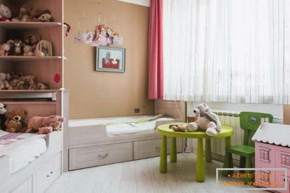 short curtains in a nursery, photo 45