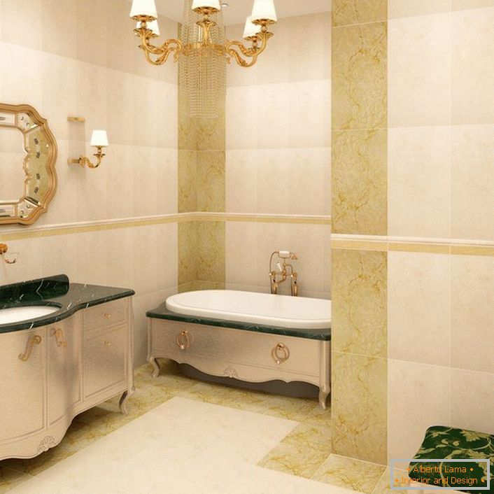 Luxurious bathroom