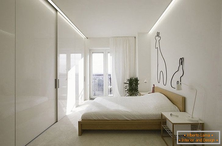 A minimalist apartment in Moscow in all the glory of its chic