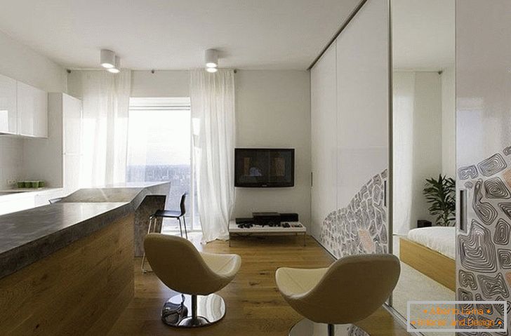 A minimalist apartment in Moscow in all the glory of its chic