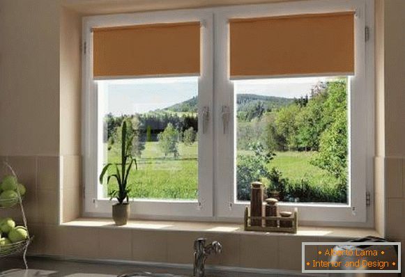 roller blinds for plastic windows, photo 19