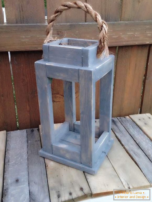 garden lantern with your hands, photo 32