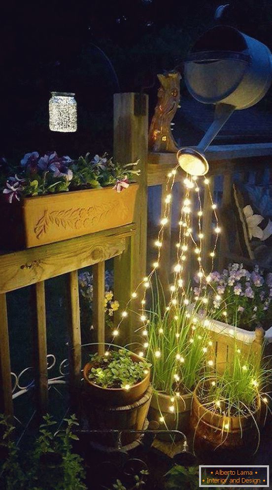 how to make garden lights with your own hands, photo 47
