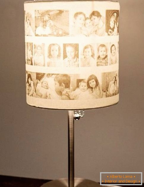 Table lamp from photos