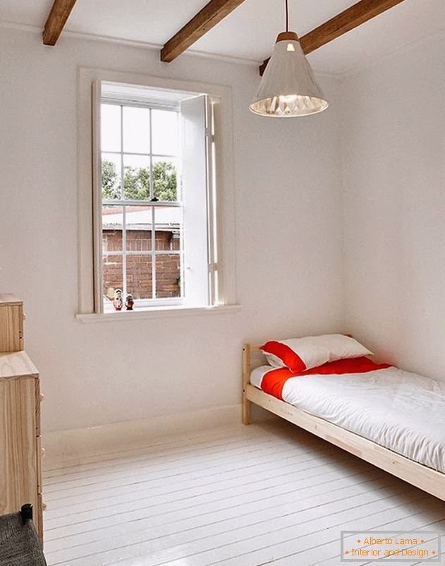 Bedroom of a small country house